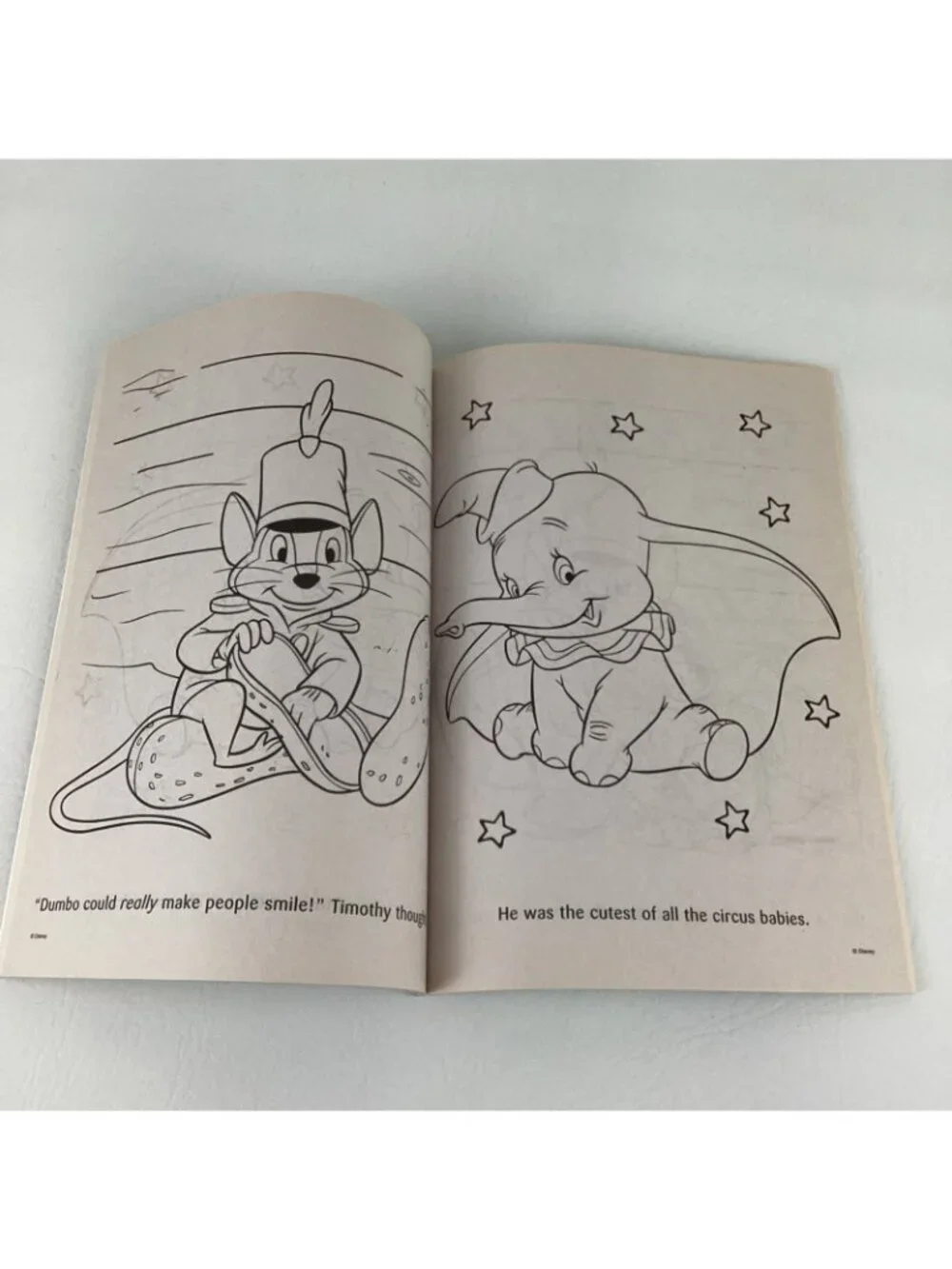 Disney Coloring Activity Books Lot Animal Friend Princess Bambi Dumbo Snow White